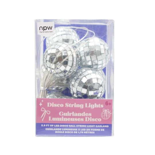 6ft. LED Disco String Lights